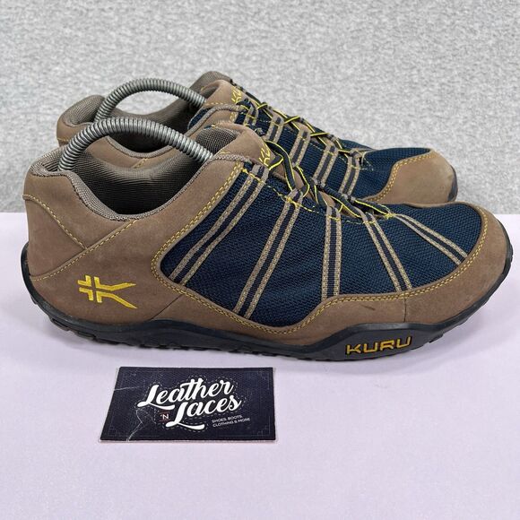KURU Brown and Blue Athletic Shoes - Picture 1 of 12